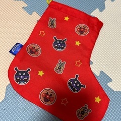 アンパンマン　ブーツ型　巾着の画像