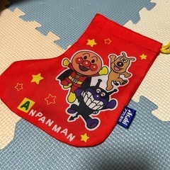 アンパンマン　ブーツ型　巾着