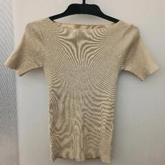 0612-032 ベージュ　トップス