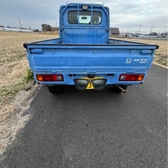 ホンダ　アクティトラック　車検付き　4WD 5MT ブルーの画像