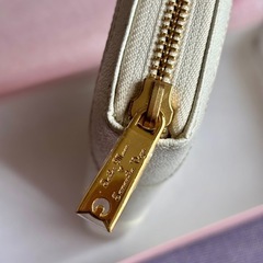 Samantha Vega セーラームーンコラボ 長財布 ホワイト 新品未使用　ルナ＆アルテミス レザーロングウォレット の画像