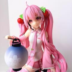  桜ミク　AMP+フィギュア 桜提灯ver.の画像