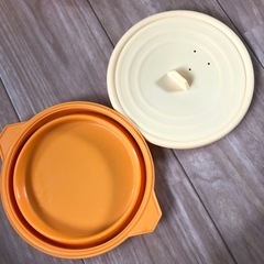 電子レンジ用スチーム鍋の画像