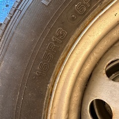 LTタイヤ 165R13の画像