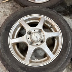 軽自動車用　夏タイヤホイールセット　溝ありの画像