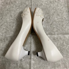 結婚式で一度だけ履いた靴　25㎝　シミが出てしまいましたの画像