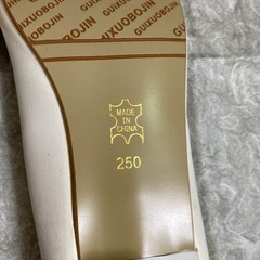 結婚式で一度だけ履いた靴　25㎝　シミが出てしまいましたの画像