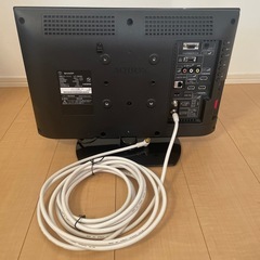 （6/29まで）【美品】テレビ19インチ　SHARP LC-19K90の画像