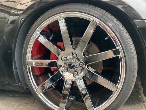 中古LUXXX  ALLOYSアルミホイール2本
