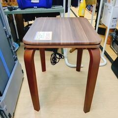 背が高いコタツ コンパクトで場所を取らない！一人暮らしに最適◎木製テーブル 動作確認済み【こちらは店舗です。浜村鹿野温泉ICから3分 買取本舗 宮本リサイクル 営業時間9～19時 定休日水曜のみ←連絡できませんm(_ _)m】の画像