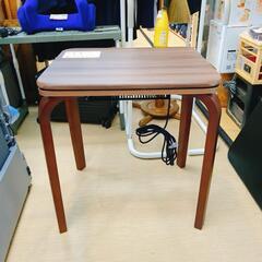 背が高いコタツ コンパクトで場所を取らない！一人暮らしに最適◎木製テーブル 動作確認済み【こちらは店舗です。浜村鹿野温泉ICから3分 買取本舗 宮本リサイクル 営業時間9～19時 定休日水曜のみ←連絡できませんm(_ _)m】の画像