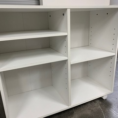 店舗、出張買取実施中★キャスター付きカラーボックス　白の画像