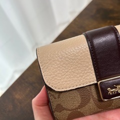coach コーチ 折りたたみ財布の画像