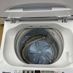 Hisens（ハイセンス） 全自動洗濯機のご紹介です！の画像