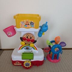 アンパンマン バケツでくるくるおふろシャワー 水車おもちゃ