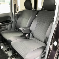 マツダ フレアワゴンカスタム ターボ 4WD パープル 車検たっぷり お買い得車！の画像