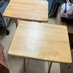 木製折り畳みテーブル トレーテーブル 1つの値段