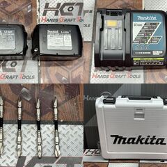 【中古】マキタ Makita TD173D 充電式インパクトドライバ バッテリ6.0Ah/3.0Ah各1点・充電器付き【ハンズクラフト佐賀】の画像