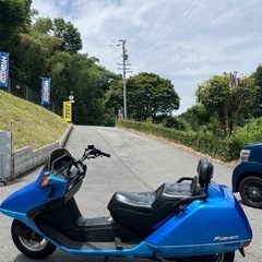 新入庫★フュージョンタイプX 
希少のブルー　距離18,000㌔台　★の画像
