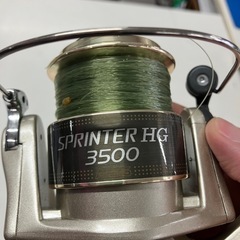 2506-289 DAIWA SPRINTER GH 3500 釣り リール キズ汚れ有りの画像