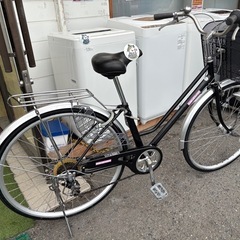🚴【自転車】入荷！ママチャリ 27インチ 6段ギア【綺麗め自転車...
