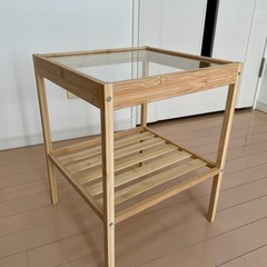 【受渡先確定済】IKEA ネスナ　サイドテーブル　36×35cm