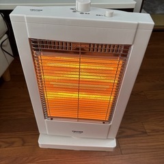 TEKNOS 電気ヒーター PK-1217WJ ホワイトの画像