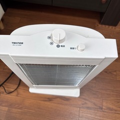 TEKNOS 電気ヒーター PK-1217WJ ホワイトの画像