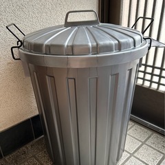 岩崎工業 ゴミ箱 スーパーカン 丸型 45L