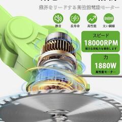 2025年 草刈り機 芝刈り機 電動 補助ホイール バッテリー付き 伸縮可 新品 コードレス 充電式 進化版 軽量 ガーデニングの画像