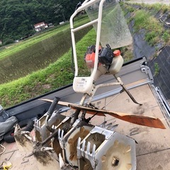 田植え後雑草除草機