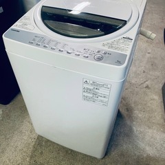 ♦TOSHIBA 洗濯機【2018年製】AW-6G6