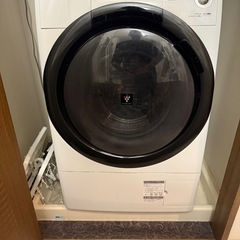 SHARPドラム式洗濯乾燥機 es-s7f-wl    