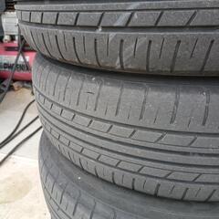 155/65R14 サマータイヤ 溝あり ヒビ割れありの画像