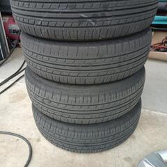 155/65R14 サマータイヤ 溝あり ヒビ割れありの画像