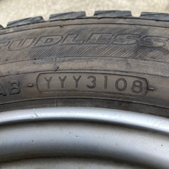 バリ山！スタッドレスタイヤ＆アルミホイール4本セット　処分価格　175/60R16 の画像