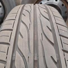 145/80r13　スチール　タイヤ4本セット　No.227　ダイハツ、スズキ系軽自動車タイヤの画像