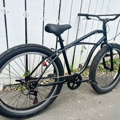 クランカー カスタム セミファットバイク 
クルーザー ギア付きの画像