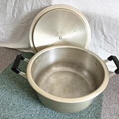 お得！鍋アルミ4点セット 昭和レトロ の画像