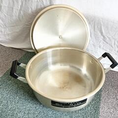 お得！鍋アルミ4点セット 昭和レトロ の画像