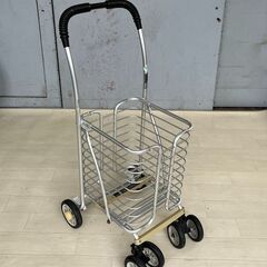 軽量 ワイヤーカート☆ショッピングカート☆キャリーカート☆お買い物カートの画像
