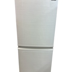 シャープ ノンフロン冷凍冷蔵庫 SJ-D14E-W 137L