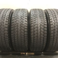【BS BLIZZAK DM-V3 265/70R17】スタッドレス【BRUT BR-55 ブルート 17インチ 7.5J5HPCD127+40】バリ溝 ブラック ラングラー等　(MTB854)クレジットカード QRコード決済可能の画像