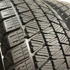 【BS BLIZZAK DM-V3 265/70R17】スタッドレス【BRUT BR-55 ブルート 17インチ 7.5J5HPCD127+40】バリ溝 ブラック ラングラー等　(MTB854)クレジットカード QRコード決済可能の画像