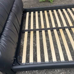 ニトリ　ダブル　ベットフレームの画像