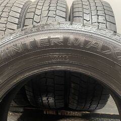 DUNLOP WINTER MAXX WM02 205/65R16 16インチ スタッドレス 4本 22年製 バリ溝 ヤリスクロス C28セレナ 10系アルファード等　(KTA237)クレジットカード QRコード決済可能の画像