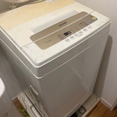 【全自動洗濯機（5.0kg）お譲りします🌼】の画像
