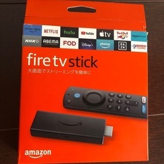 firetv stick  説明書付き