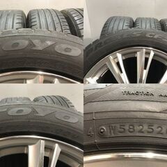 【TOYO PROXES CF2 SUV 225/55R19】夏タイヤ【Weds LEONIS レオニス 19インチ 8J5HPCD114.3+48】20年製 CX-5/CX-8 CR-V等　(MTI915)クレジットカード QRコード決済可能の画像