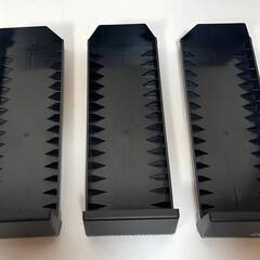 【R534】カセットテープ収納ケース/木製/カセットラック/引き出し/カセットケース/カセット収納/昭和レトロ/中古/現状品の画像